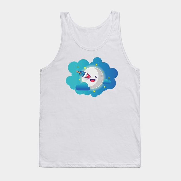 Popsicle_From the Earth to the Moon Tank Top by nickmanofredda